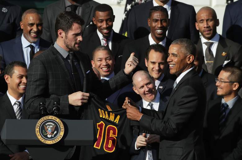 Kevin Love Barack Obama