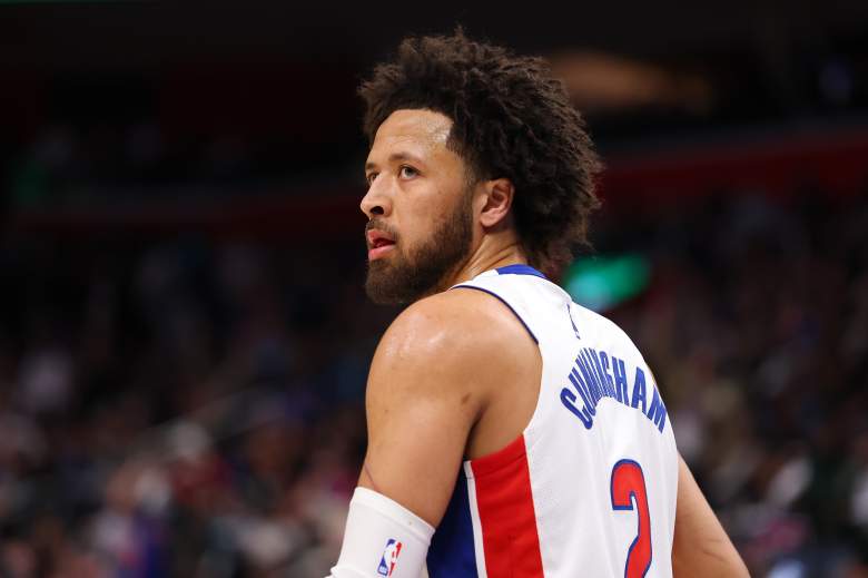 Cade Cunningham of the Detroit Pistons