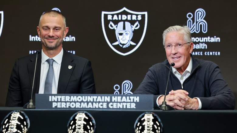 John Spytek and Pete Carroll